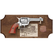 Wyatt Earp Replica Revolver Frame Set Dark Wood