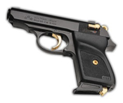 V-PPK 9 MMPA Blank Firing Gun - Black/Gold