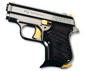 Beretta Jetfire 950 8mm Blank Guns-Nickel-Gold