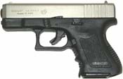 G26 8MM Blank Firing Gun - Nickel