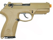 Front Firing Beretta PX4 Storm 9MMPA Blank Firing Gun-Desert Sand