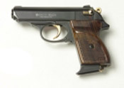 V-PPK 9 MMPA Blank Firing Gun - Black/Gold