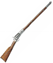 PERCUSSION REVOLVING RIFLE